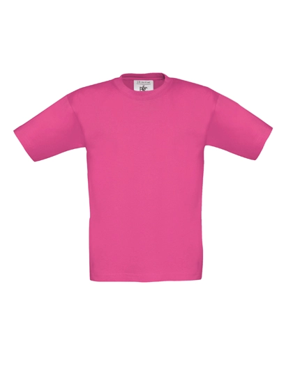 Kids´ T-Shirt Exact 150 zum Besticken und Bedrucken in der Farbe Fuchsia mit Ihren Logo, Schriftzug oder Motiv.