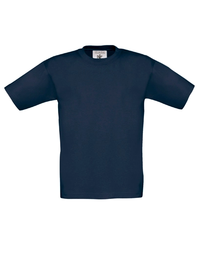 Kids´ T-Shirt Exact 150 zum Besticken und Bedrucken in der Farbe Light Navy mit Ihren Logo, Schriftzug oder Motiv.