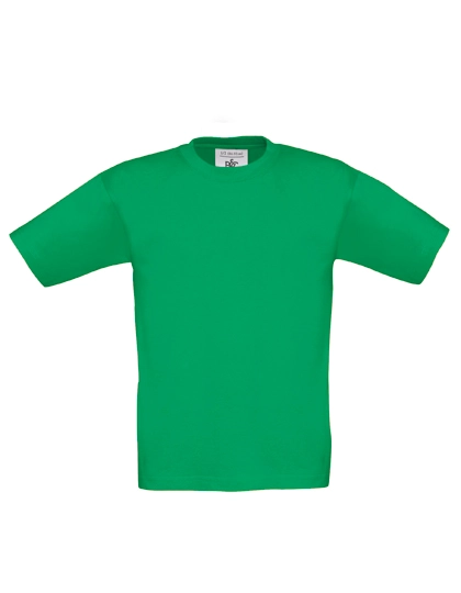 Kids´ T-Shirt Exact 190 zum Besticken und Bedrucken in der Farbe Kelly Green mit Ihren Logo, Schriftzug oder Motiv.