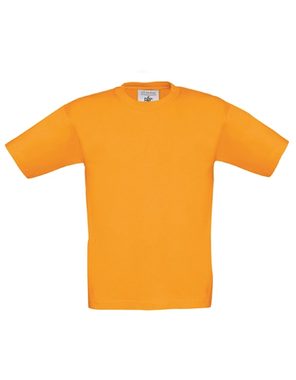 Kids´ T-Shirt Exact 190 zum Besticken und Bedrucken in der Farbe Orange mit Ihren Logo, Schriftzug oder Motiv.