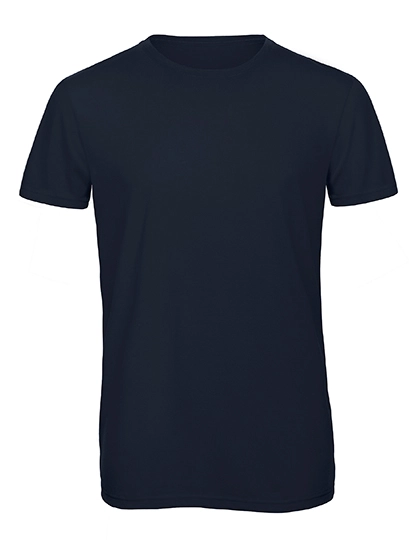 Men´s Triblend T-Shirt zum Besticken und Bedrucken in der Farbe Navy mit Ihren Logo, Schriftzug oder Motiv.