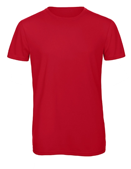 Men´s Triblend T-Shirt zum Besticken und Bedrucken in der Farbe Red mit Ihren Logo, Schriftzug oder Motiv.