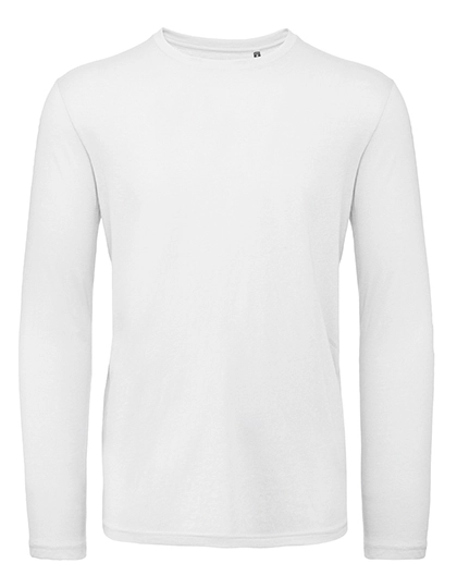 Inspire Long Sleeve T /Men_° zum Besticken und Bedrucken in der Farbe White mit Ihren Logo, Schriftzug oder Motiv.