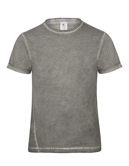 Men´s T-Shirt DNM Plug In zum Besticken und Bedrucken in der Farbe Grey Clash mit Ihren Logo, Schriftzug oder Motiv.