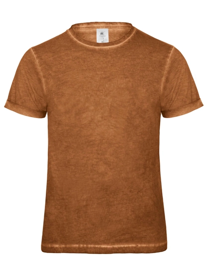 Men´s T-Shirt DNM Plug In zum Besticken und Bedrucken in der Farbe Rusty Clash mit Ihren Logo, Schriftzug oder Motiv.