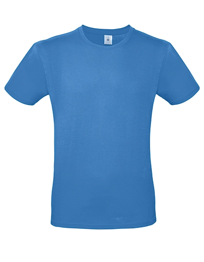 T-Shirt #E150 zum Besticken und Bedrucken in der Farbe Azure mit Ihren Logo, Schriftzug oder Motiv.