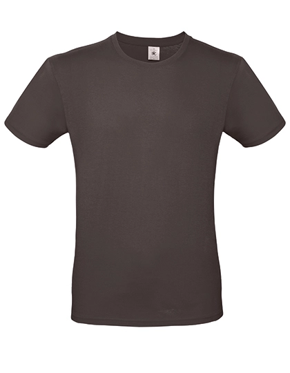T-Shirt #E150 zum Besticken und Bedrucken in der Farbe Bear Brown mit Ihren Logo, Schriftzug oder Motiv.