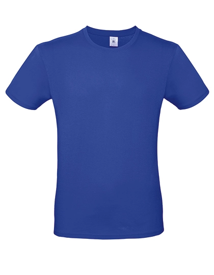 T-Shirt #E150 zum Besticken und Bedrucken in der Farbe Cobalt Blue mit Ihren Logo, Schriftzug oder Motiv.