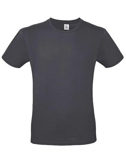 T-Shirt #E150 zum Besticken und Bedrucken in der Farbe Dark Grey (Solid) mit Ihren Logo, Schriftzug oder Motiv.