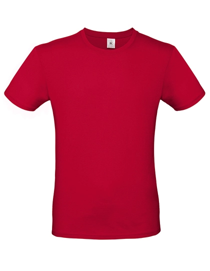 T-Shirt #E150 zum Besticken und Bedrucken in der Farbe Deep Red mit Ihren Logo, Schriftzug oder Motiv.