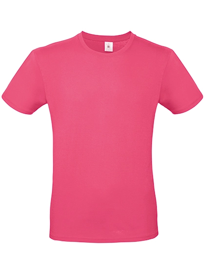 T-Shirt #E150 zum Besticken und Bedrucken in der Farbe Fuchsia mit Ihren Logo, Schriftzug oder Motiv.