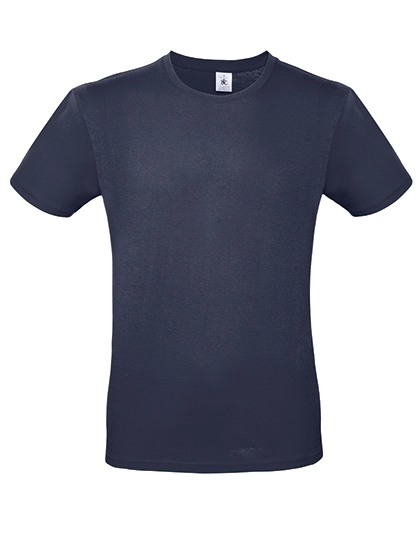 T-Shirt #E150 zum Besticken und Bedrucken in der Farbe Navy Blue mit Ihren Logo, Schriftzug oder Motiv.