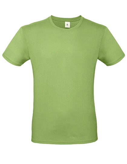T-Shirt #E150 zum Besticken und Bedrucken in der Farbe Pistachio mit Ihren Logo, Schriftzug oder Motiv.