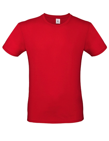 T-Shirt #E150 zum Besticken und Bedrucken in der Farbe Red mit Ihren Logo, Schriftzug oder Motiv.