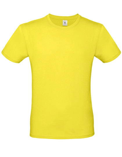 T-Shirt #E150 zum Besticken und Bedrucken in der Farbe Solar Yellow mit Ihren Logo, Schriftzug oder Motiv.
