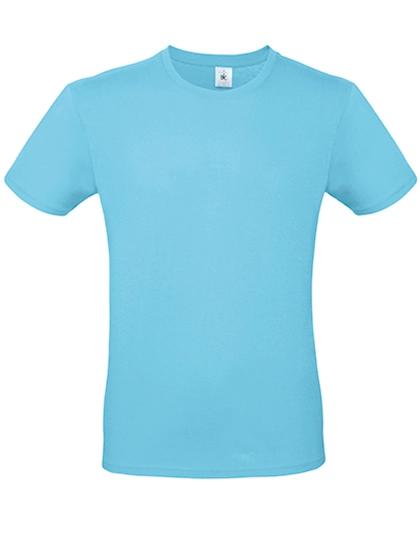 T-Shirt #E150 zum Besticken und Bedrucken in der Farbe Turquoise mit Ihren Logo, Schriftzug oder Motiv.