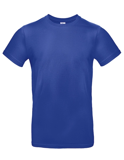 T-Shirt #E190 zum Besticken und Bedrucken in der Farbe Cobalt Blue mit Ihren Logo, Schriftzug oder Motiv.