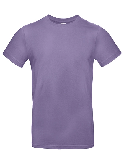 T-Shirt #E190 zum Besticken und Bedrucken in der Farbe Millennial Lilac mit Ihren Logo, Schriftzug oder Motiv.