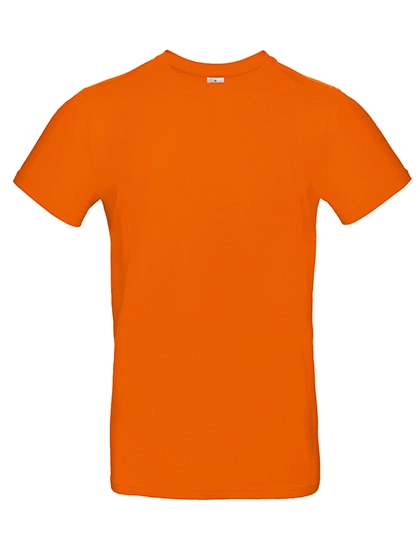 T-Shirt #E190 zum Besticken und Bedrucken in der Farbe Orange mit Ihren Logo, Schriftzug oder Motiv.