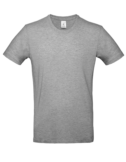 T-Shirt #E190 zum Besticken und Bedrucken in der Farbe Sport Grey (Heather) mit Ihren Logo, Schriftzug oder Motiv.