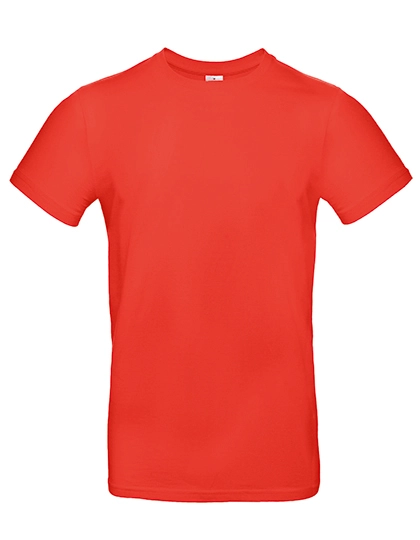 T-Shirt #E190 zum Besticken und Bedrucken in der Farbe Sunset Orange mit Ihren Logo, Schriftzug oder Motiv.