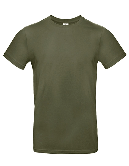 T-Shirt #E190 zum Besticken und Bedrucken in der Farbe Urban Khaki mit Ihren Logo, Schriftzug oder Motiv.