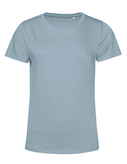 #Inspire E150/Women_° T-Shirt zum Besticken und Bedrucken in der Farbe Blue Fog mit Ihren Logo, Schriftzug oder Motiv.