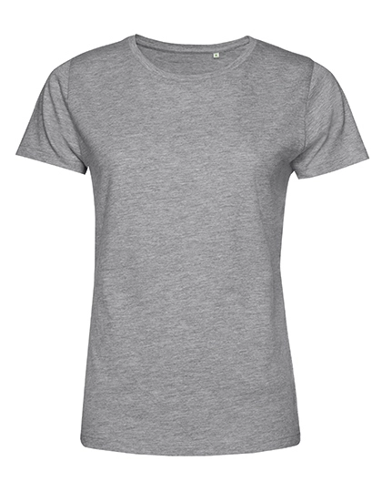 #Inspire E150/Women_° T-Shirt zum Besticken und Bedrucken in der Farbe Heather Grey mit Ihren Logo, Schriftzug oder Motiv.