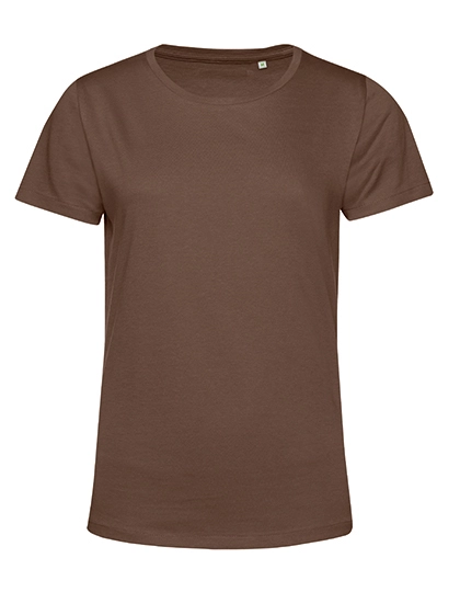 #Inspire E150/Women_° T-Shirt zum Besticken und Bedrucken in der Farbe Mocha mit Ihren Logo, Schriftzug oder Motiv.