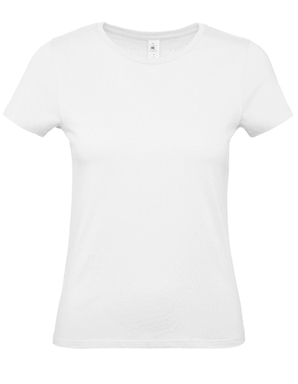Women´s T-Shirt #E150 zum Besticken und Bedrucken in der Farbe Ash (Heather) mit Ihren Logo, Schriftzug oder Motiv.