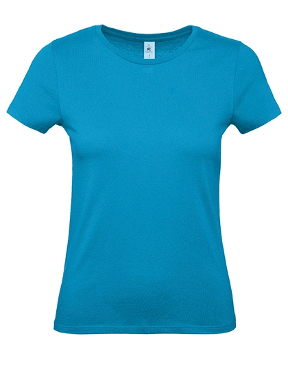 Women´s T-Shirt #E150 zum Besticken und Bedrucken in der Farbe Atoll mit Ihren Logo, Schriftzug oder Motiv.