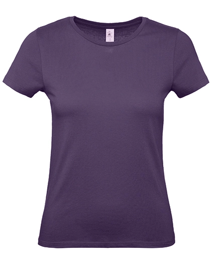 Women´s T-Shirt #E150 zum Besticken und Bedrucken in der Farbe Urban Purple mit Ihren Logo, Schriftzug oder Motiv.