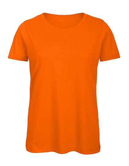 Inspire T /Women_° zum Besticken und Bedrucken in der Farbe Orange mit Ihren Logo, Schriftzug oder Motiv.