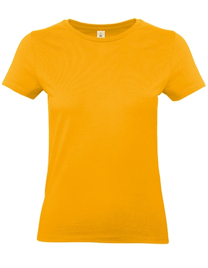 Women´s T-Shirt #E190 zum Besticken und Bedrucken in der Farbe Apricot mit Ihren Logo, Schriftzug oder Motiv.