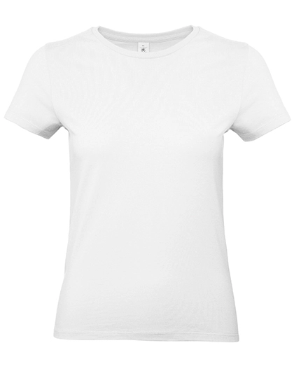 Women´s T-Shirt #E190 zum Besticken und Bedrucken in der Farbe Ash (Heather) mit Ihren Logo, Schriftzug oder Motiv.