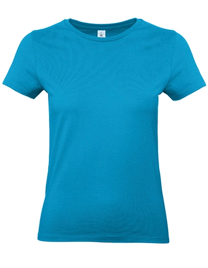 Women´s T-Shirt #E190 zum Besticken und Bedrucken in der Farbe Atoll mit Ihren Logo, Schriftzug oder Motiv.