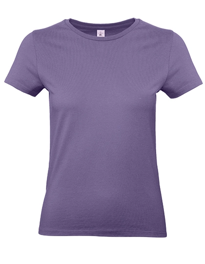 Women´s T-Shirt #E190 zum Besticken und Bedrucken in der Farbe Millennial Lilac mit Ihren Logo, Schriftzug oder Motiv.