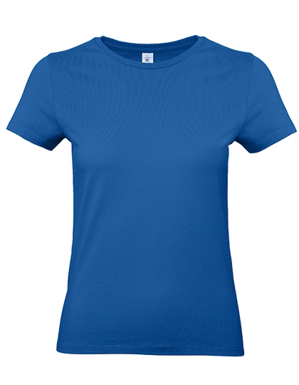 Women´s T-Shirt #E190 zum Besticken und Bedrucken in der Farbe Royal Blue mit Ihren Logo, Schriftzug oder Motiv.