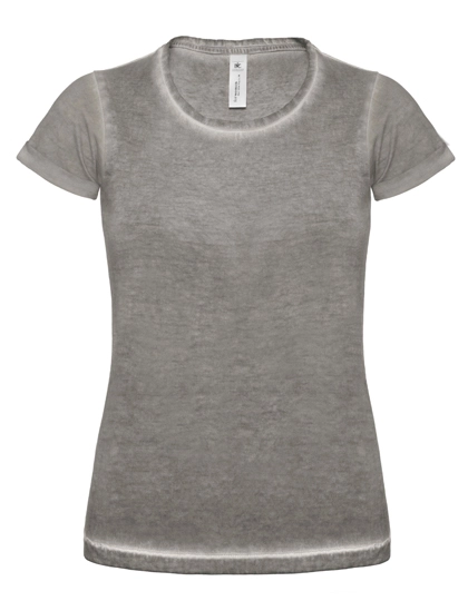 Women´s T-Shirt DNM Plug In zum Besticken und Bedrucken in der Farbe Grey Clash mit Ihren Logo, Schriftzug oder Motiv.