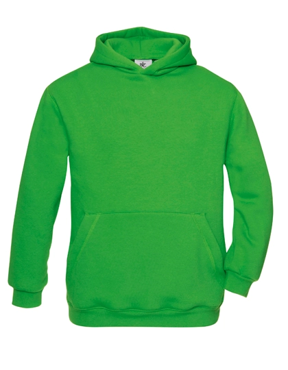 Kids´ Hooded Sweat zum Besticken und Bedrucken in der Farbe Real Green mit Ihren Logo, Schriftzug oder Motiv.