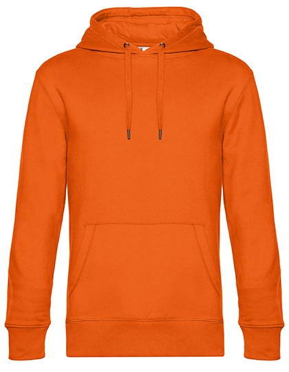 KING Hooded Sweat_° zum Besticken und Bedrucken in der Farbe Pure Orange mit Ihren Logo, Schriftzug oder Motiv.