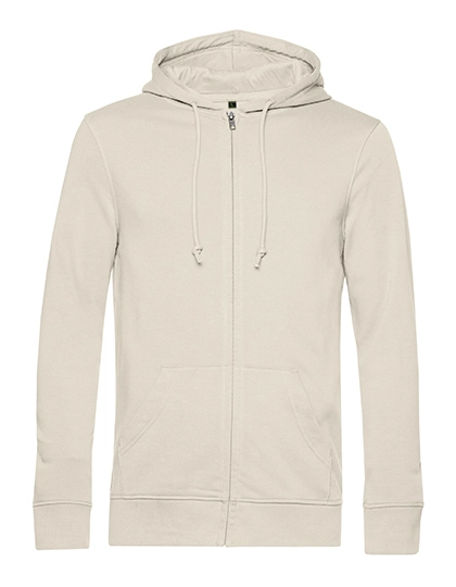 Inspire Zipped Hood Jacket_° zum Besticken und Bedrucken in der Farbe Off White mit Ihren Logo, Schriftzug oder Motiv.