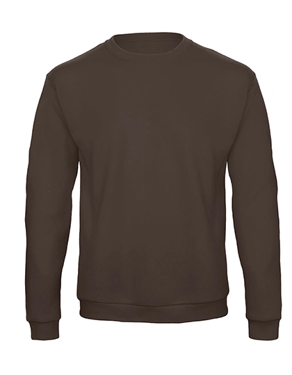 ID.202 50/50 Sweatshirt zum Besticken und Bedrucken in der Farbe Brown mit Ihren Logo, Schriftzug oder Motiv.
