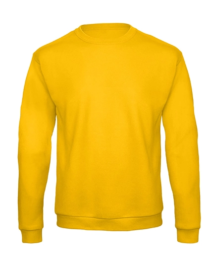 ID.202 50/50 Sweatshirt zum Besticken und Bedrucken in der Farbe Gold mit Ihren Logo, Schriftzug oder Motiv.
