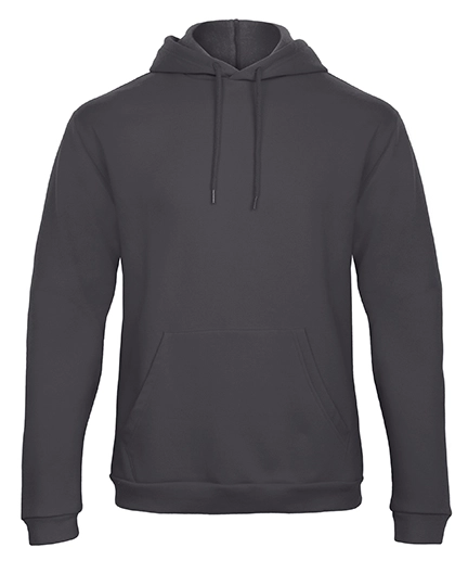 ID.203 50/50 Hooded Sweatshirt zum Besticken und Bedrucken in der Farbe Anthracite mit Ihren Logo, Schriftzug oder Motiv.