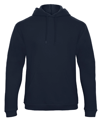 ID.203 50/50 Hooded Sweatshirt zum Besticken und Bedrucken in der Farbe Navy mit Ihren Logo, Schriftzug oder Motiv.