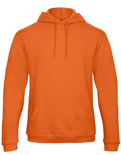 ID.203 50/50 Hooded Sweatshirt zum Besticken und Bedrucken in der Farbe Pumpkin Orange mit Ihren Logo, Schriftzug oder Motiv.