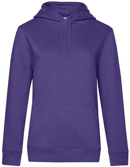 QUEEN Hooded Sweat_° zum Besticken und Bedrucken in der Farbe Radiant Purple mit Ihren Logo, Schriftzug oder Motiv.