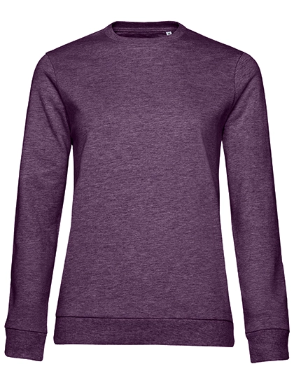 Women´s #Set In Sweat zum Besticken und Bedrucken in der Farbe Heather Purple mit Ihren Logo, Schriftzug oder Motiv.