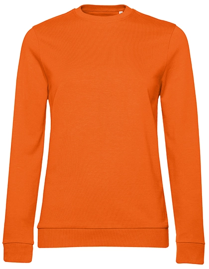 Women´s #Set In Sweat zum Besticken und Bedrucken in der Farbe Pure Orange mit Ihren Logo, Schriftzug oder Motiv.